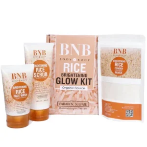 BNB Whitening Rice Extract Glow Kit