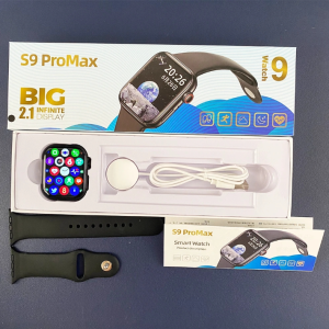 S9 Pro Max Smart Watch | 2.1” Display, Health & Fitness Tracker