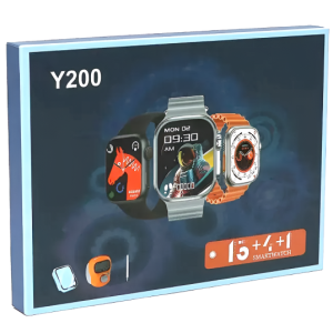 Y200 Smart Watch - 3 Watches & 13 Straps