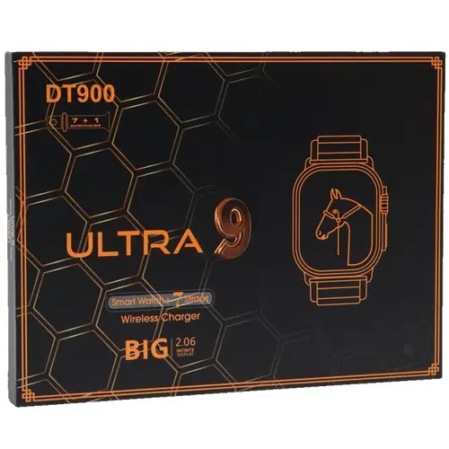 Ultra 9 Watch - DT900 Smart Watch with 7 Straps | Bluetooth Calling