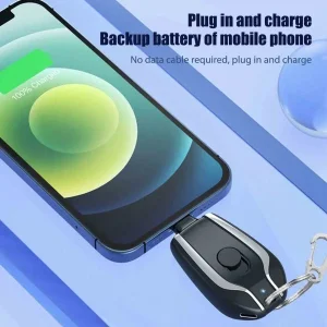 Keychain Charger | Mini Portable Power Bank for Emergency