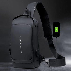 Crossbody Bag Best for Travel & Sports - Anti-Theft Design